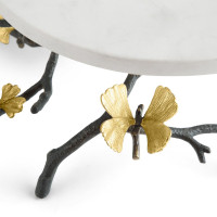 Тортница на ножке Michael Aram "Butterfly Ginkgo", 28 см
