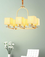 Подвесная люстра Lumina Deco Liniano LDP 17100-6 GD Подвесная люстра Lumina Deco Liniano LDP 17100-6 GD