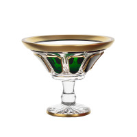 Ваза для конфет н/н 18см."Антик Зеленый"