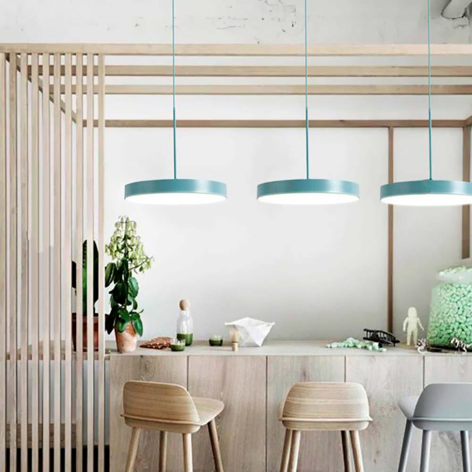 Подвесной светильник Imperium Loft Turna one D50 Blue 183494-26