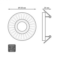 Точечный светильник Backlight BL137 Gauss