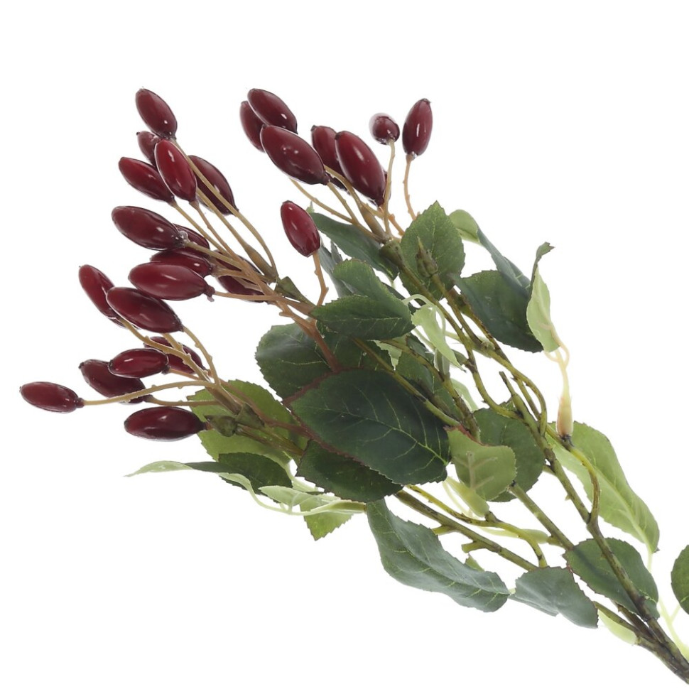 Ветка искусственная "Барбарис", L13 W4 H52 см