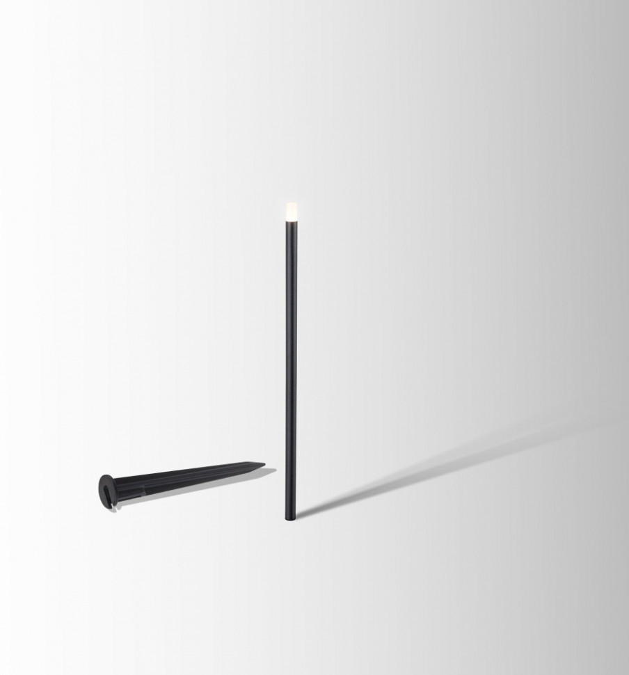 Наземный светильник Lumos 35168/S черный Elektrostandard