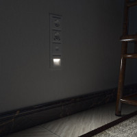 Подсветка для лестниц и ступеней Встраиваемые механизмы белые W1154101 Werkel