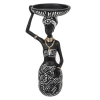 Фигурка декоративная "Африканка", L10 W11,5 H19,5 см