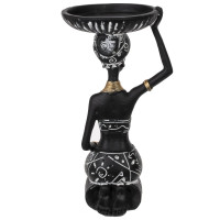 Фигурка декоративная "Африканка", L10 W11,5 H19,5 см