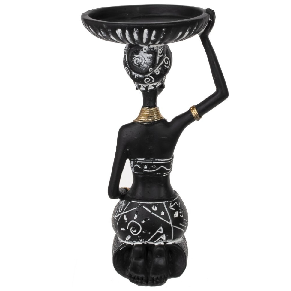 Фигурка декоративная "Африканка", L10 W11,5 H19,5 см