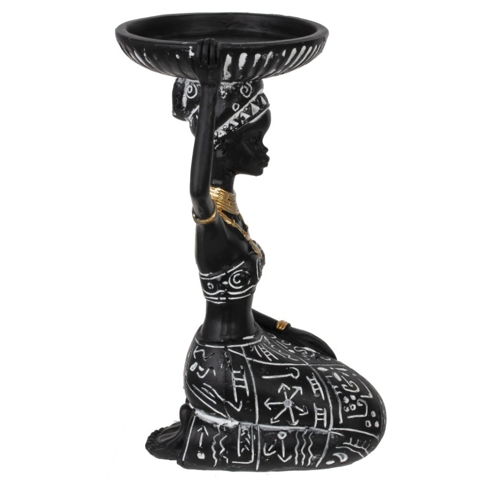 Фигурка декоративная "Африканка", L10 W11,5 H19,5 см