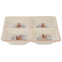 Менажница, L18 W18 H2,5 см