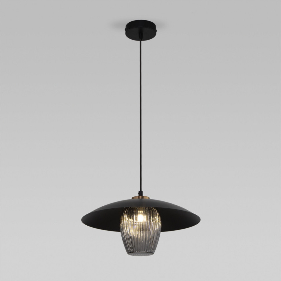 Подвесной светильник Kamari 50259/1 черный/дымчатый Eurosvet