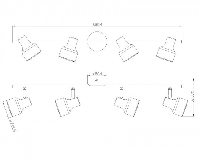 Спот Rois 56213-4 Globo