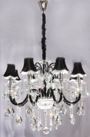 Подвесная люстра Denica LDP 66249-8 BK Lumina Deco Подвесная люстра Denica LDP 66249-8 BK Lumina Deco