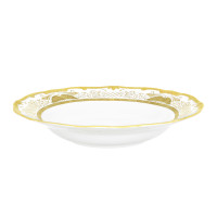 Набор глубоких тарелок 22см.6шт."Симфония золотая"