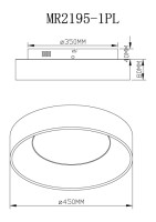 Потолочный светильник Shannon MR2195-1PL MyFar