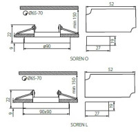 Точечный светильник SOREN 24414 Kanlux Точечный светильник SOREN 24414 Kanlux