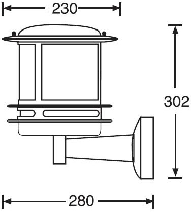 Настенный фонарь уличный TOKIO 68301/12 Bl opal Oasis Light