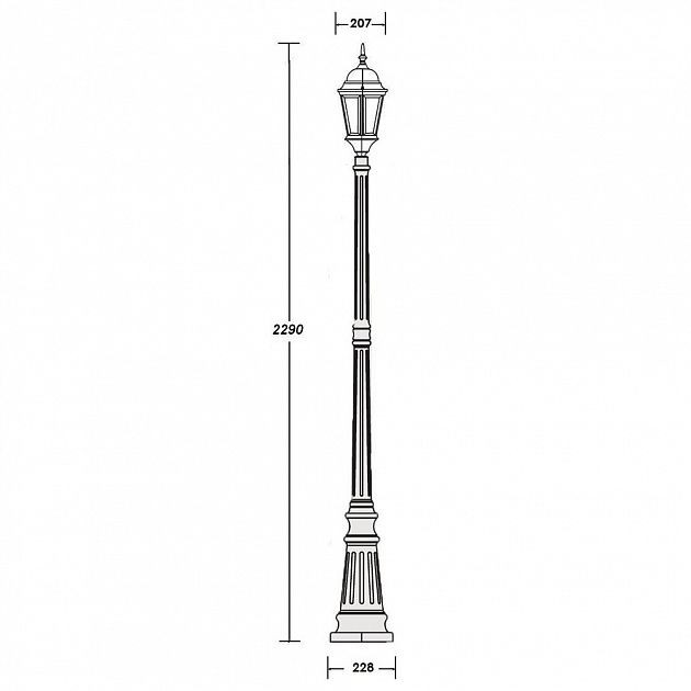 Наземный фонарь  91409L Gb Oasis Light