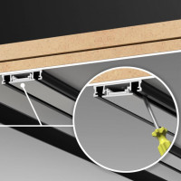 Шинопровод накладной (заглушки в комплекте) Novotech Shino Smal 1 м 135194 Шинопровод накладной (заглушки в комплекте) Novotech Shino Smal 1 м 135194