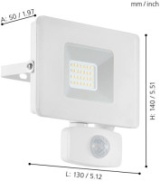 Прожектор уличный Faedo 3 33157 Eglo Прожектор уличный Faedo 3 33157 Eglo