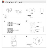 Уличный светодиодный светильник ST Luce Visano SL9501.501.01 Уличный светодиодный светильник ST Luce Visano SL9501.501.01