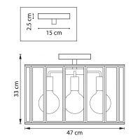 Потолочная люстра Lightstar Genni 798251