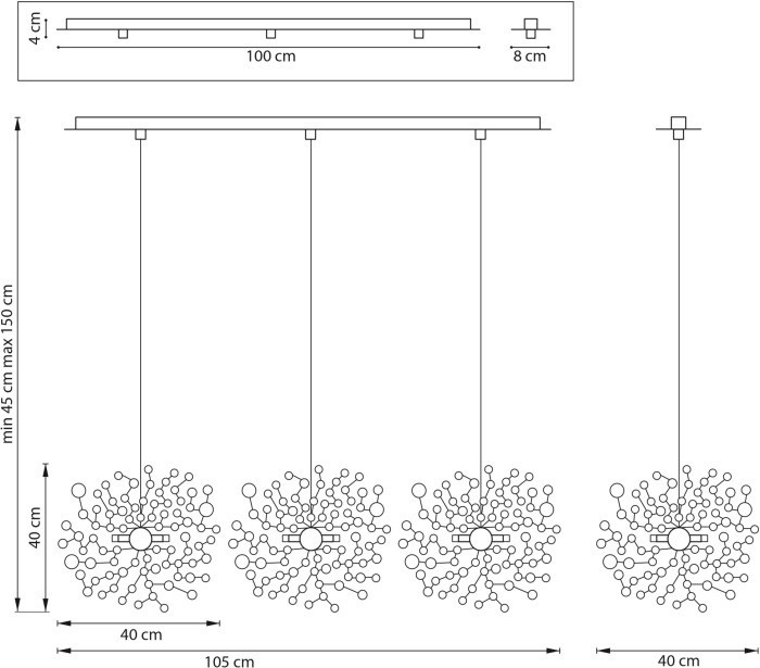 Подвесной светильник Extra L3PL721134 Lightstar