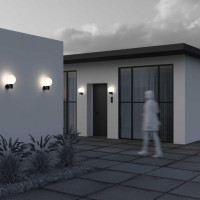 Уличный настенный светильник Maytoni Bold O598WL-01B Уличный настенный светильник Maytoni Bold O598WL-01B