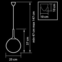 Подвесной светильник Lightstar Globo 813033 Подвесной светильник Lightstar Globo 813033