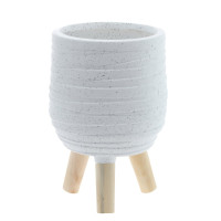 Кашпо, L23 W23 H36 см