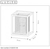 Настенный светильник Lucide Sansa 21222/01/30 Настенный светильник Lucide Sansa 21222/01/30