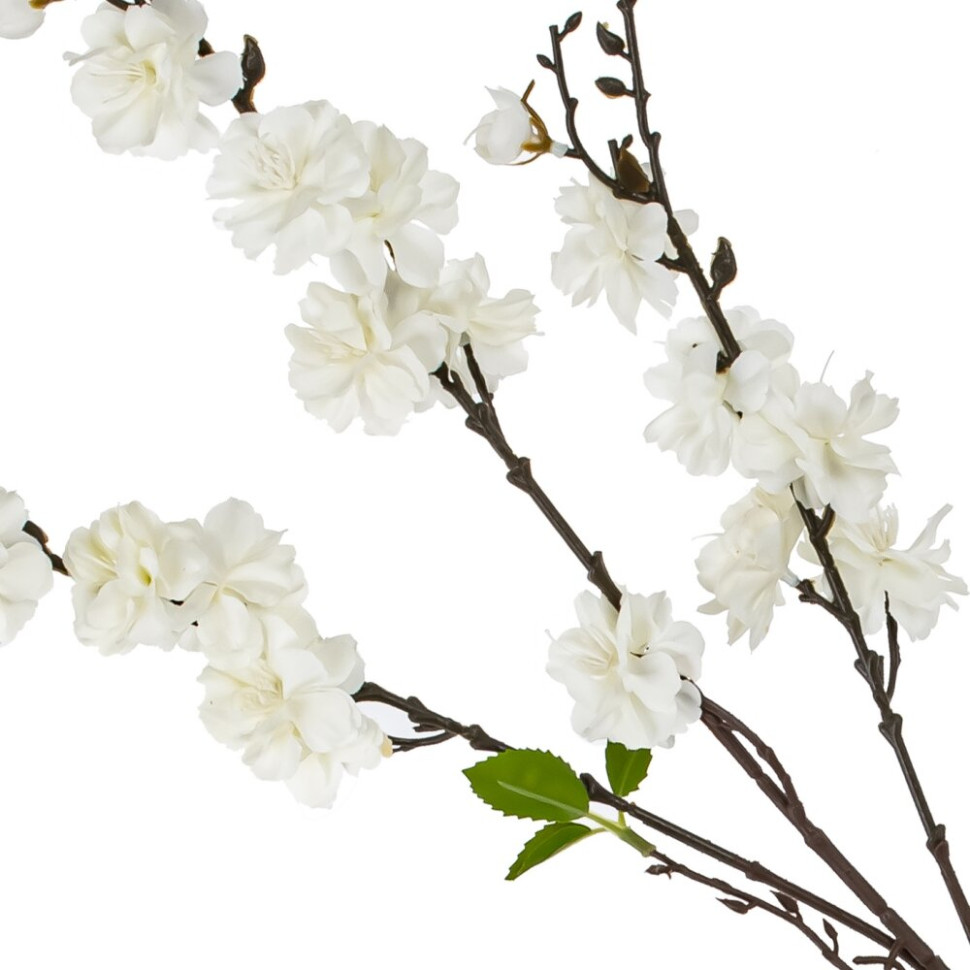 Цветок искусственный "Вишня", L11 W7 H92 см