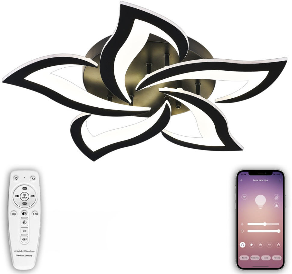 Потолочная люстра Innovation Style INNOVATION STYLE 83002 BLACK Natali Kovaltseva