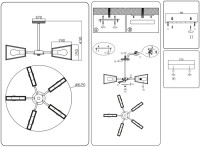 Потолочная люстра Traditional TR80495 Ambrella