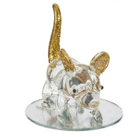 Фигурка декоративная "Мышь", L4 W4 H4,5 см