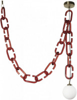 Подвесной светильник Chain 10128C Red Loft It Подвесной светильник Chain 10128C Red Loft It