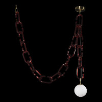 Подвесной светильник Chain 10128C Red Loft It Подвесной светильник Chain 10128C Red Loft It