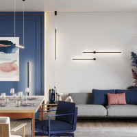 Подвесной светодиодный светильник Odeon Light Hightech Fillini 4335/9LA