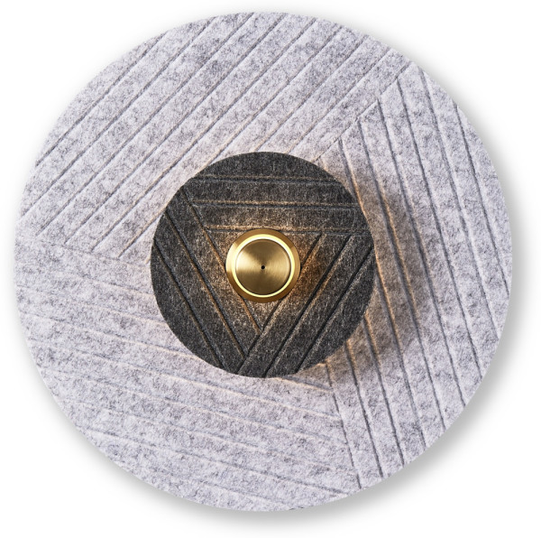 Настенный светильник Acoustic FR5494WL-L4GR Freya