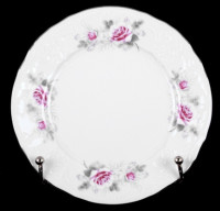 Набор тарелок 17см.6шт."Роза серая платина 5396021" Bernadotte