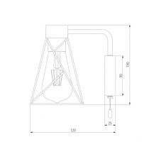 Бра Eurosvet Trappola 70107/1 белый