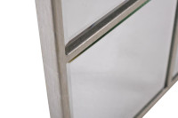 Зеркало прямоугольное в раме цвет хром