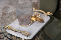 Поднос декоративный мраморный Serpente Поднос декоративный мраморный Serpente