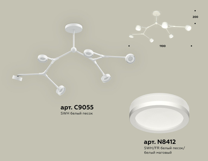Потолочная люстра TRADITIONAL XB9055200 Ambrella