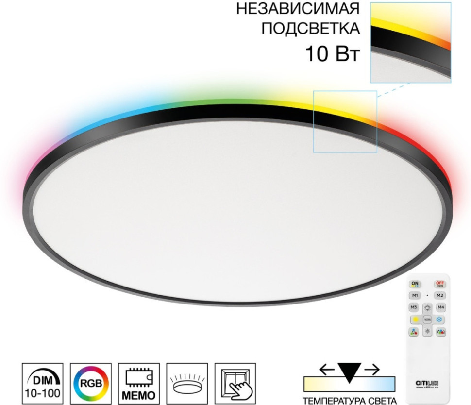 Потолочный светильник Norma CL749501 Citilux