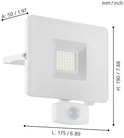 Прожектор уличный Faedo 3 33158 Eglo