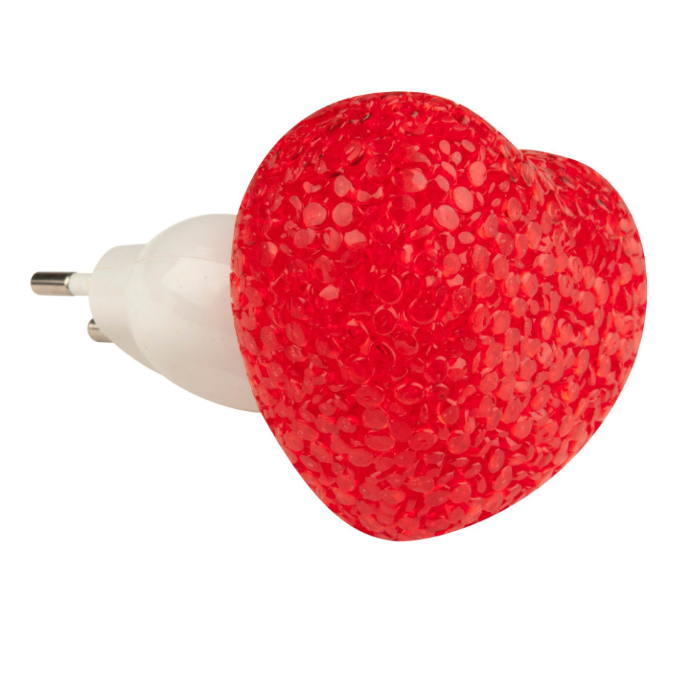 Ночник  DTL-309-Сердечко/RED/1LED/0,1W Uniel