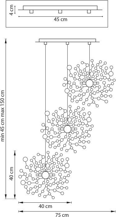 Подвесной светильник Extra L3PR721132 Lightstar