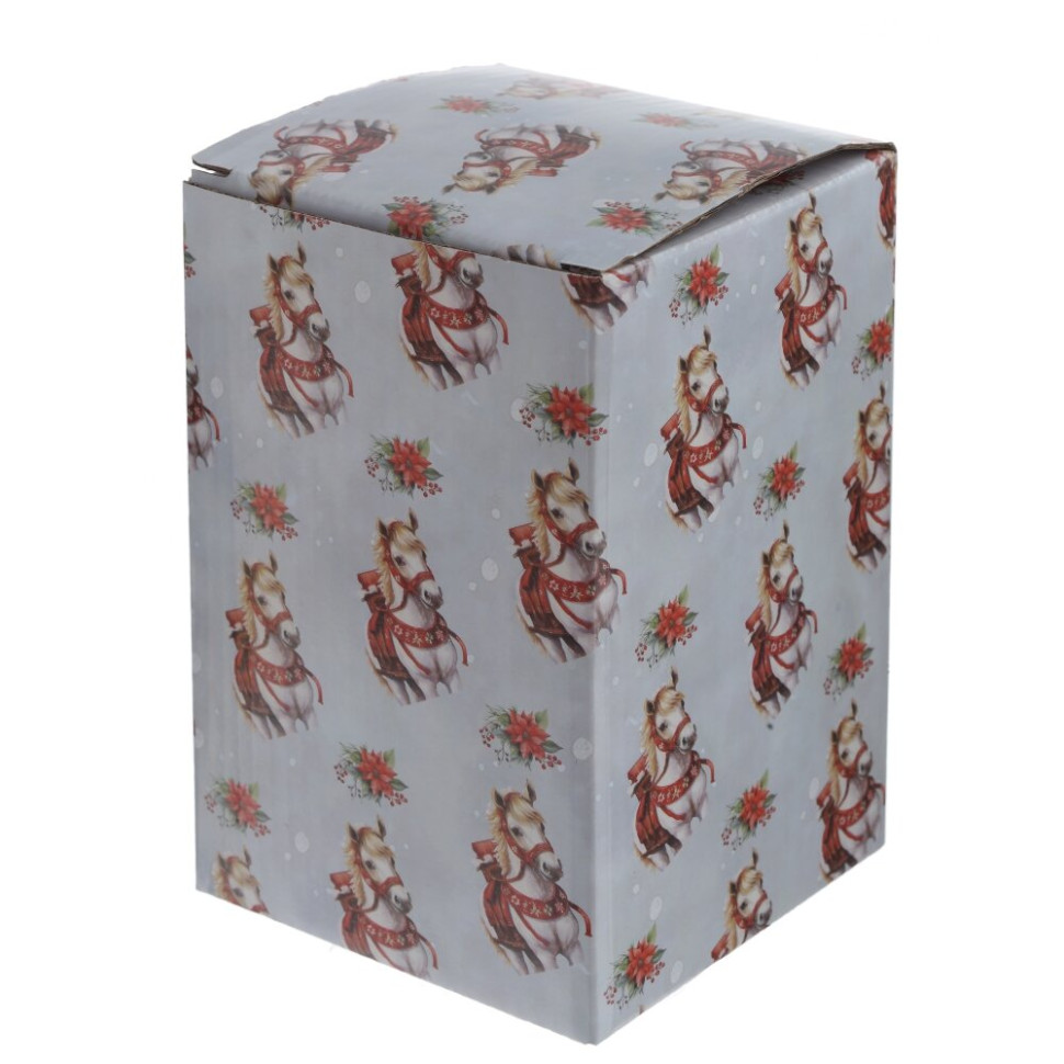 Ёмкость для сыпучих продуктов "Лошадь", 680 мл, L10 W10 H16,5 см