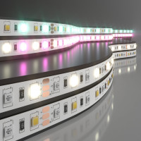 Светодиодная лента 24V 60Led 14,4W IP20 RGBW Лента светодиодная 24V 14,4W 60Led 5050+5050 IP20 MIX RGB/дневной белый, 5м Elektrostandard