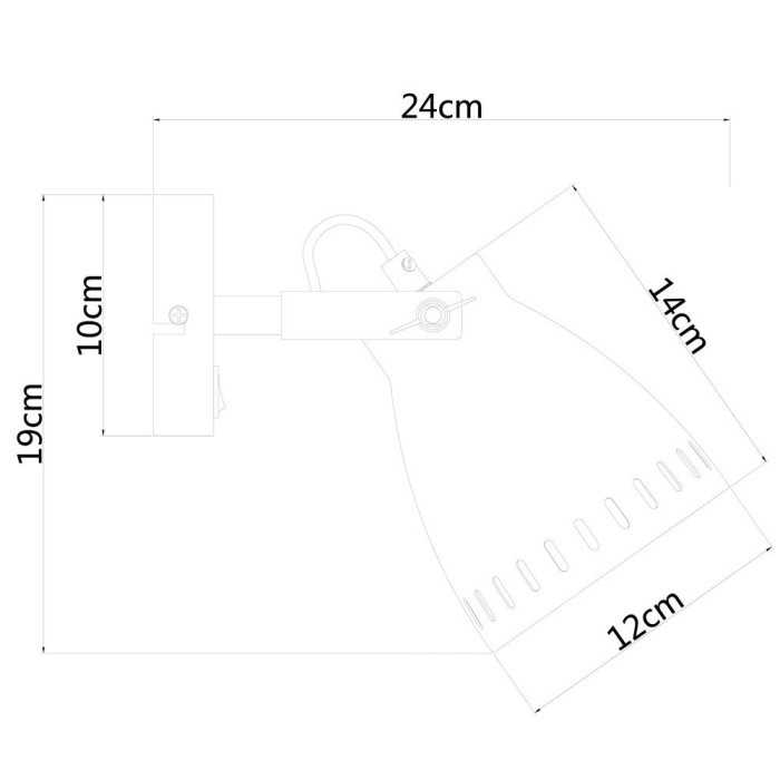 Спот Luned A2214AP-1AB Arte Lamp